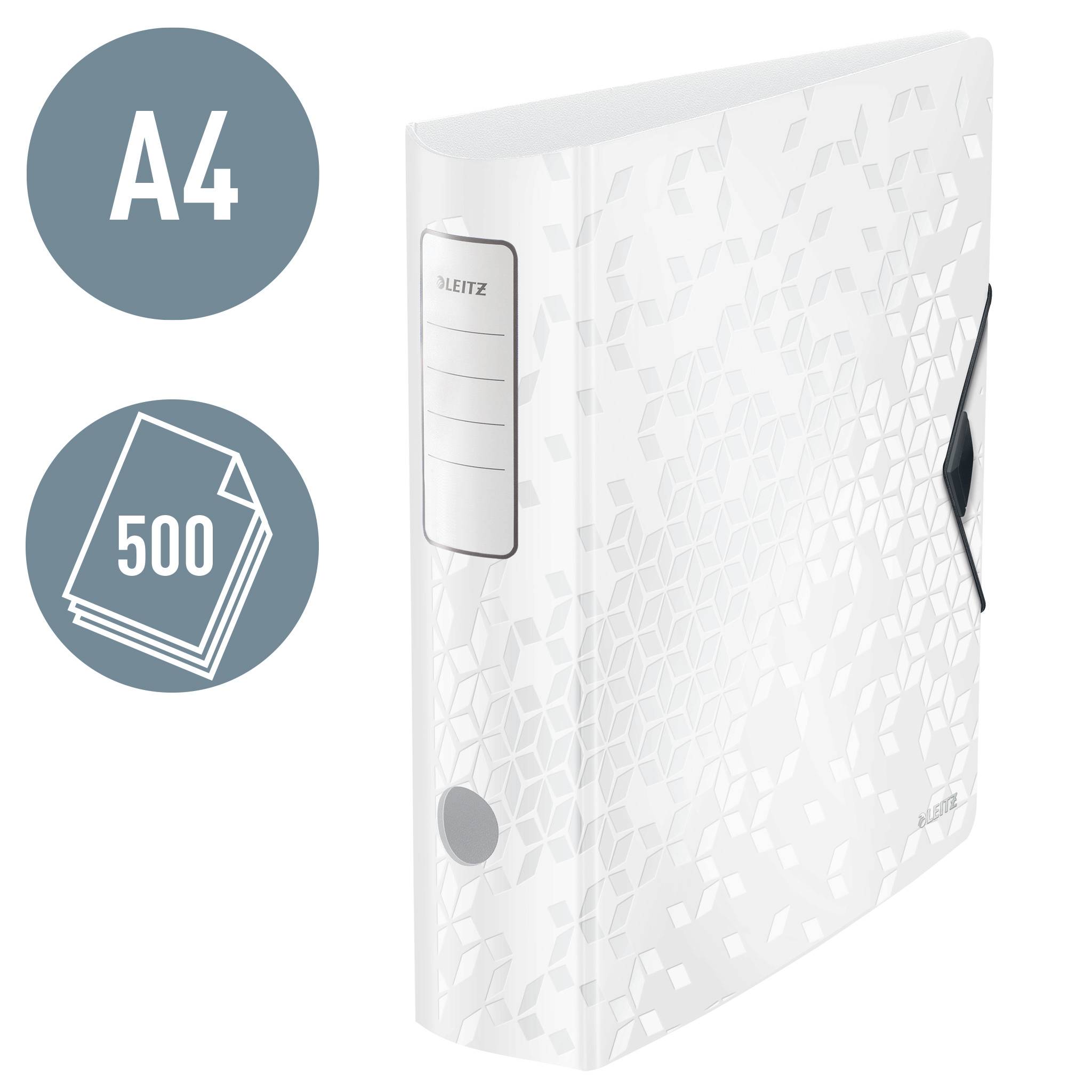 Esselte Leitz 180° Active WOW - Aktenordner - Rückenbreite: 82 mm - für A4 (210 x 297 mm)