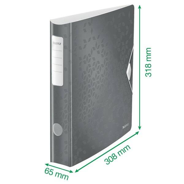 Esselte Leitz 180° Active WOW - Aktenordner - Rückenbreite: 65 mm - für A4 (210 x 297 mm)