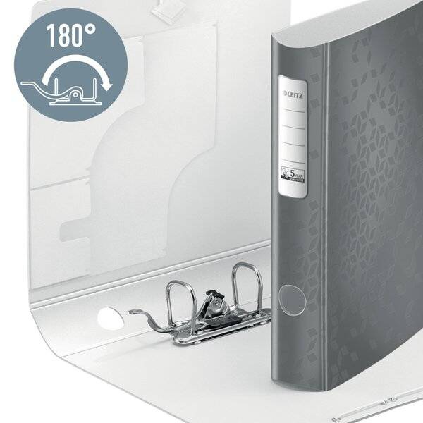 Esselte Leitz 180° Active WOW - Aktenordner - Rückenbreite: 65 mm - für A4 (210 x 297 mm)