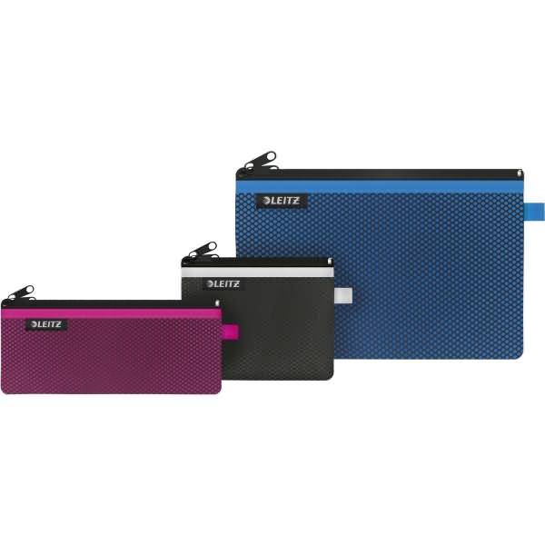 Traveller Zip-Beutel Wow 2 Fächer S/M/L 3 Stück sortiert