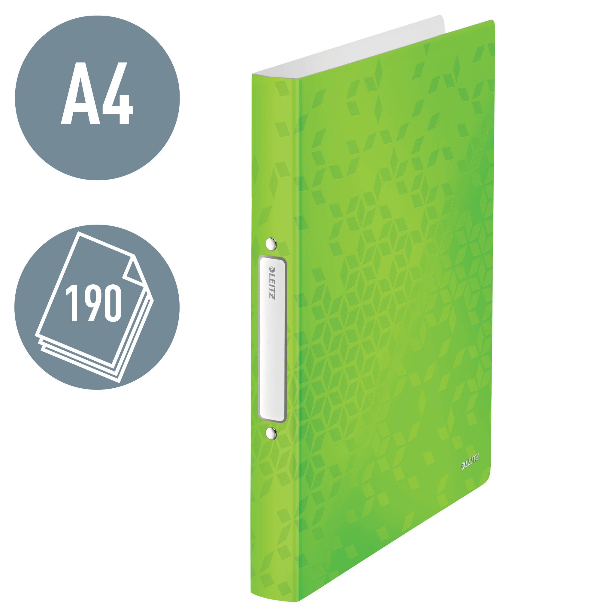 Esselte Leitz WOW - Ringbuch - Rückenbreite: 25 mm - für A4 (210 x 297 mm)