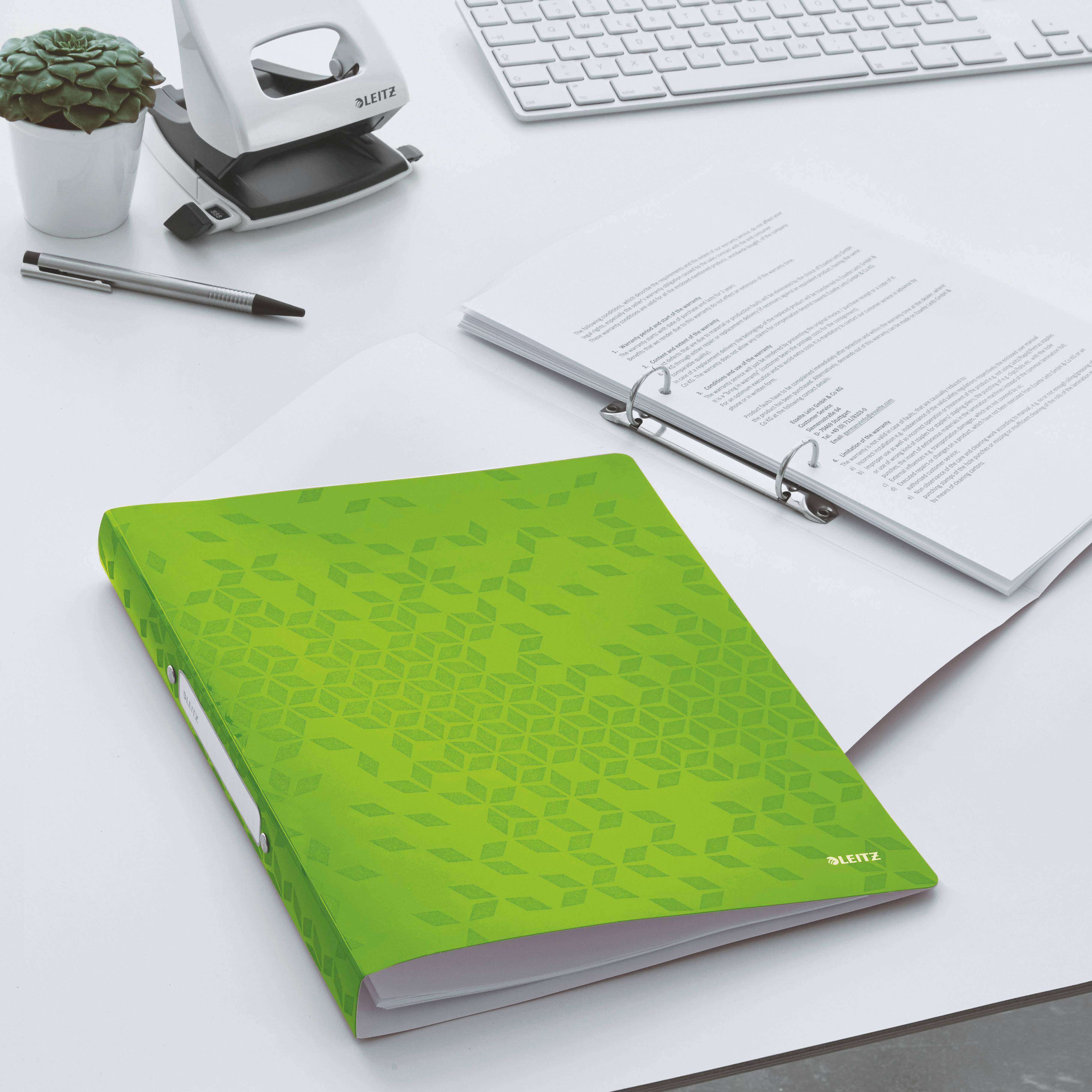 Esselte Leitz WOW - Ringbuch - Rückenbreite: 25 mm - für A4 (210 x 297 mm)