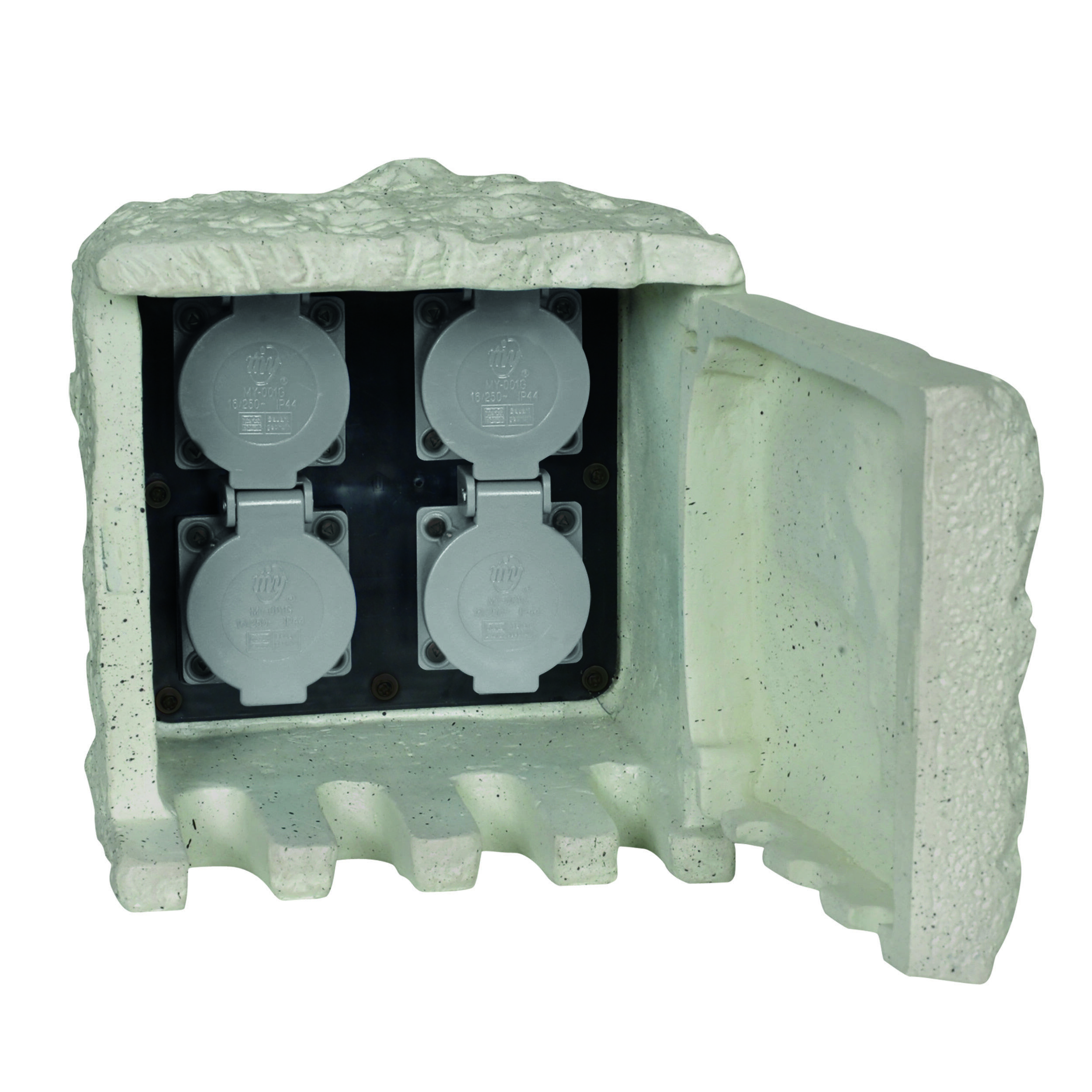 Außen-Steckdosenstein "ROCCUS"