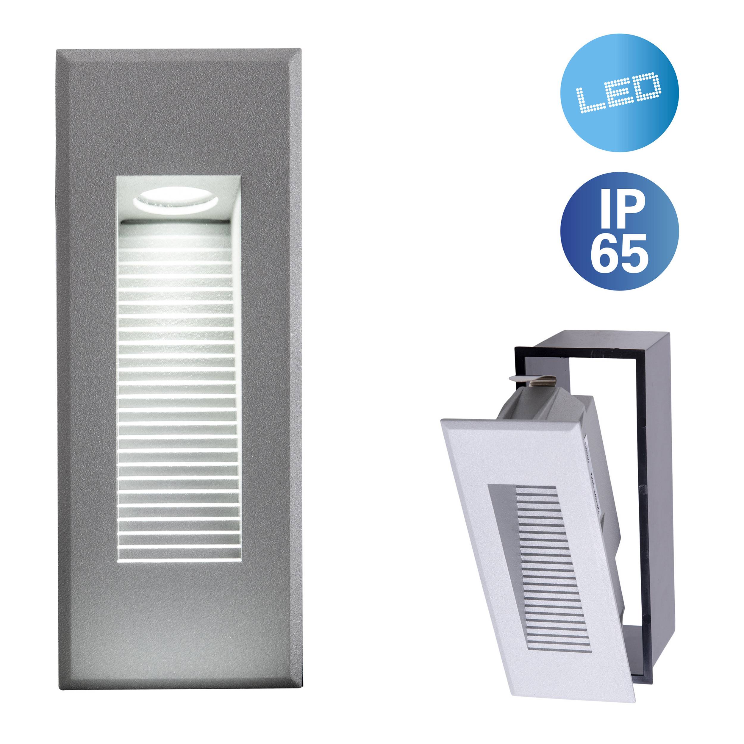 LED Einbau-Außenwandleuchte "KOLARI"