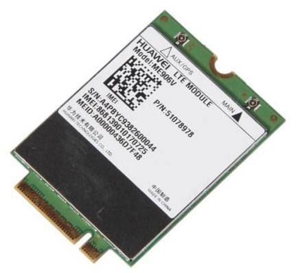 HSPA / UMTS / EDGE / LTE 4G M.2 NGFF Modem (Huawei ME906V) [LTE USA]