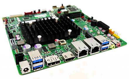 Mitac PD10AI-N4200 (Intel DN2800MT4) Half-Height (Intel Apollo Lake N4200 4x2.5Ghz CPU, 8-24VDC) [LÜFTERLOS]