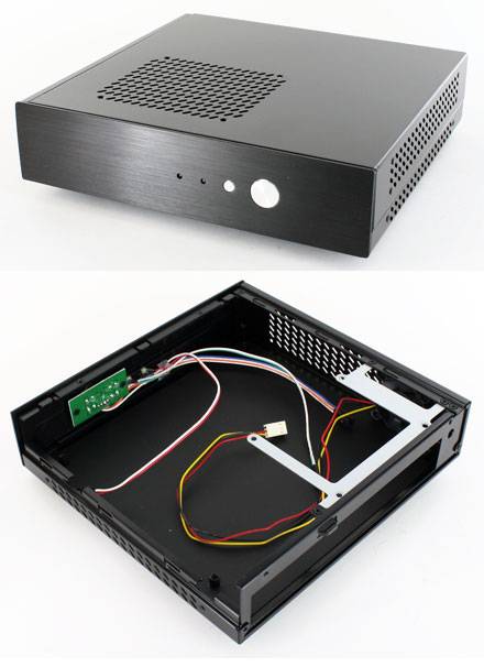Akasa Cypher Thin-ITX Gehäuse (AK-ITX04-BK)