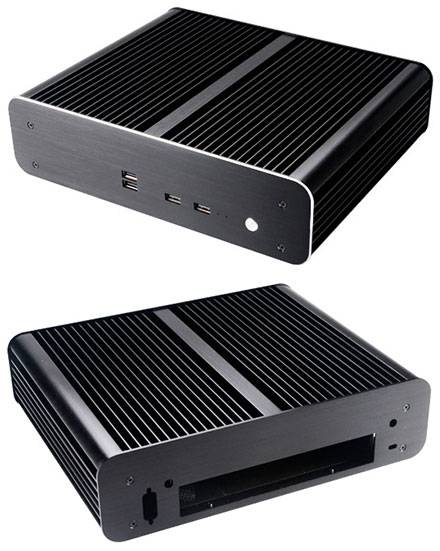 Akasa Euler TX Thin-ITX Gehäuse (A-ITX26-A1B)