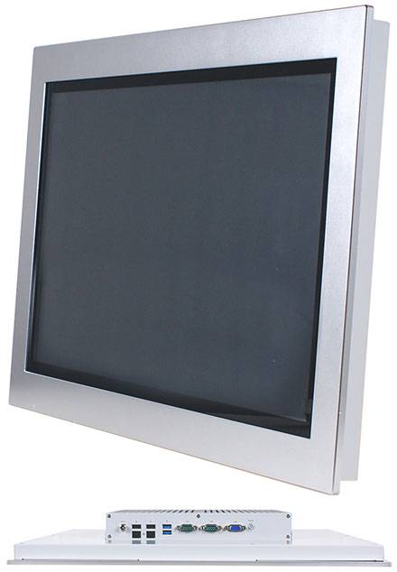 Jetway HPC-185SC-HD1900B Panel-PC (18.5" 1366x768 PCAP Touchscreen, Intel Celeron J1900, 4GB RAM) [IP65/NEMA4 Front