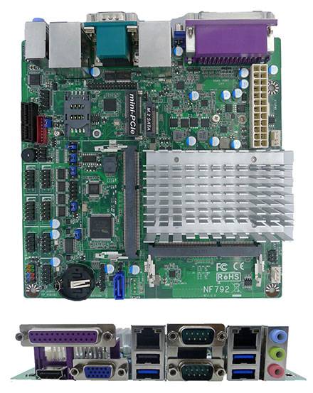 Jetway NF792R-3160 (Intel Braswell)