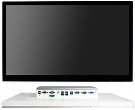 Jetway HPC238SC-FP1900B Panel-PC (23.8" 1920x1080 PCAP Touchscreen, Intel N2807, 2GB RAM) [IP65/NEMA4 Front]