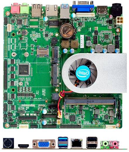 Jetway NC6J-I3855-6C (Intel Skylake-U)