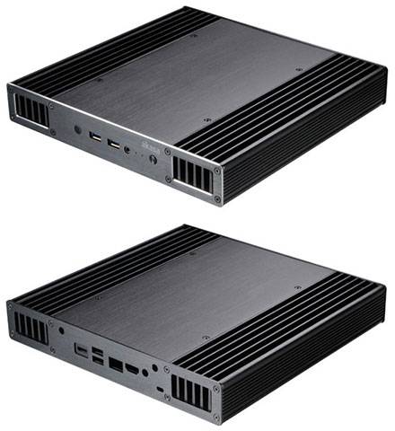 Akasa Plato X8 Gehäuse (für Intel NUC NUC8i7BEH/NUC8i7BEK, NUC8i5BEK/NUC8i5BEH, NUC8i3BEK/NUC8i3BEH) [LÜFTERLOS]