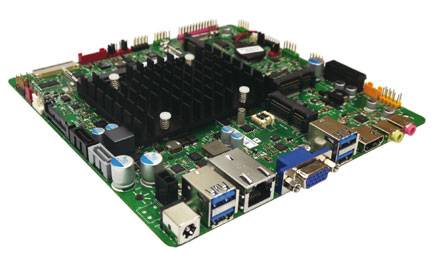 Mitac PD10RI-N3710 (Intel DN2800MT3B) Half-Height (Intel Pentium N3710 4x2.56Ghz CPU, 10-19VDC) [LÜFTERLOS]