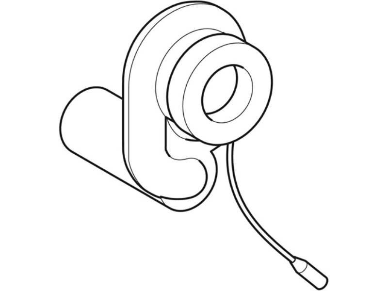 GEBERIT 599063000 Absaugeformstück zu Flushcontrol 599550/599551/599650/599