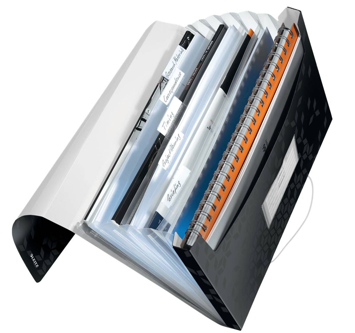 Esselte Leitz WOW - Dokumenttasche - Erweiterung - 6 Fächer - 6 Teile - für A4 (210 x 297 mm)
