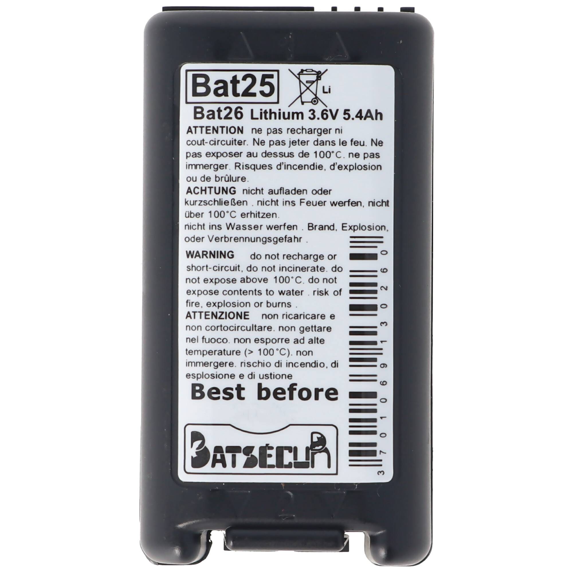 DAITEM BATLi25 Akku, BATLi26 als Nachbau Akku von AccuCell