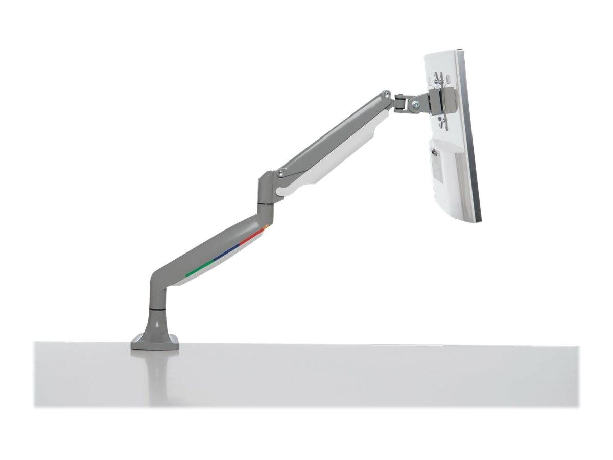 Kensington SmartFit One-Touch Single Monitor Arm - Befestigungskit - einstellbarer Arm - für Monitor - Aluminium, Kunsts