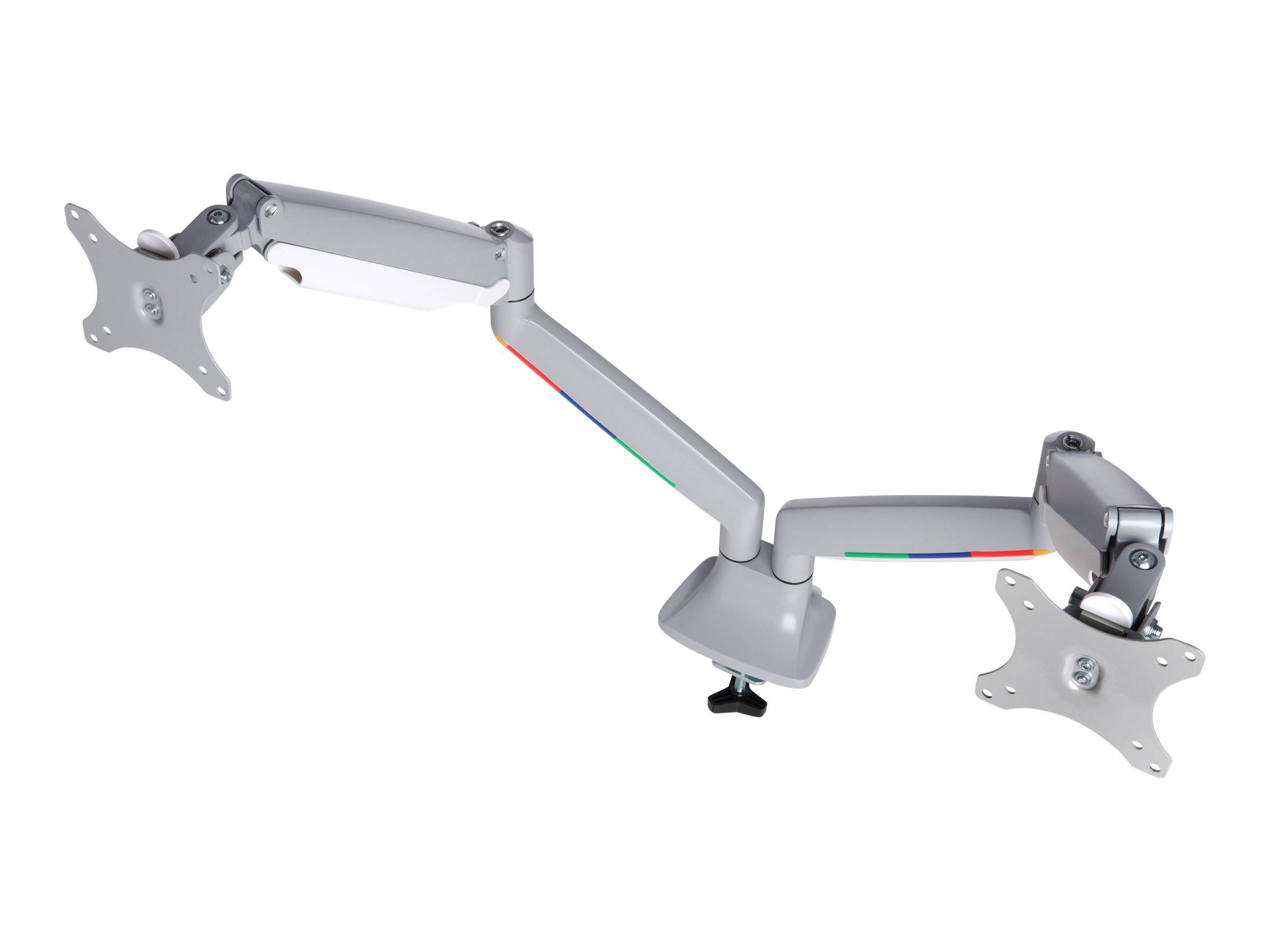 Kensington SmartFit One-Touch Dual Monitor Arm - Befestigungskit - für 2 Monitore (einstellbarer Arm)
