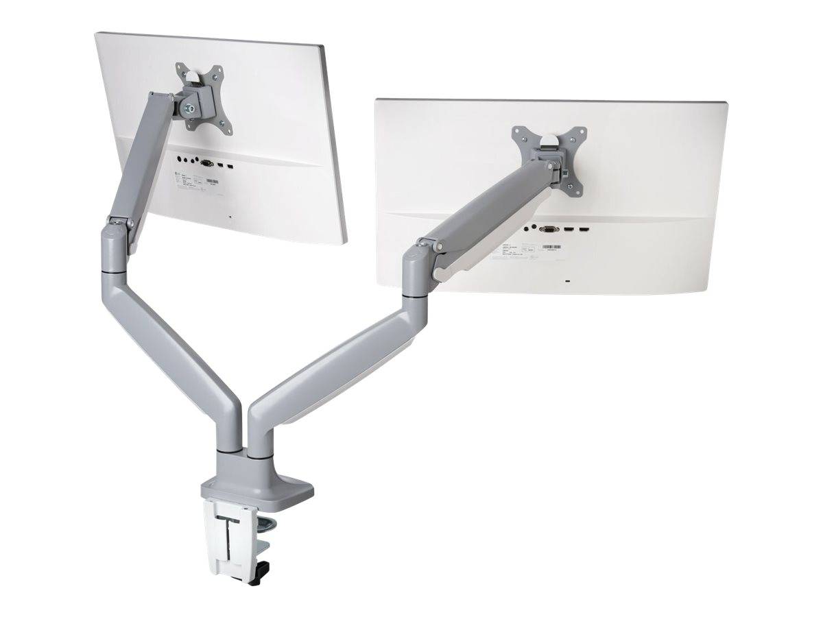 Kensington SmartFit One-Touch Dual Monitor Arm - Befestigungskit - für 2 Monitore (einstellbarer Arm)