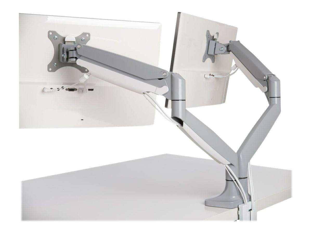 Kensington SmartFit One-Touch Dual Monitor Arm - Befestigungskit - für 2 Monitore (einstellbarer Arm)