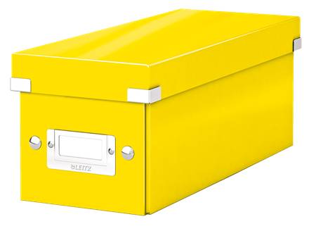 Esselte Leitz Click & Store WOW CD - Medien-Aufbewahrungsbox - Kapazität: 30 CD, 60 CDs (Slimcase)