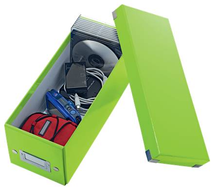 Esselte Leitz Click & Store WOW CD - Medien-Aufbewahrungsbox - Kapazität: 30 CD, 60 CDs (Slimcase)