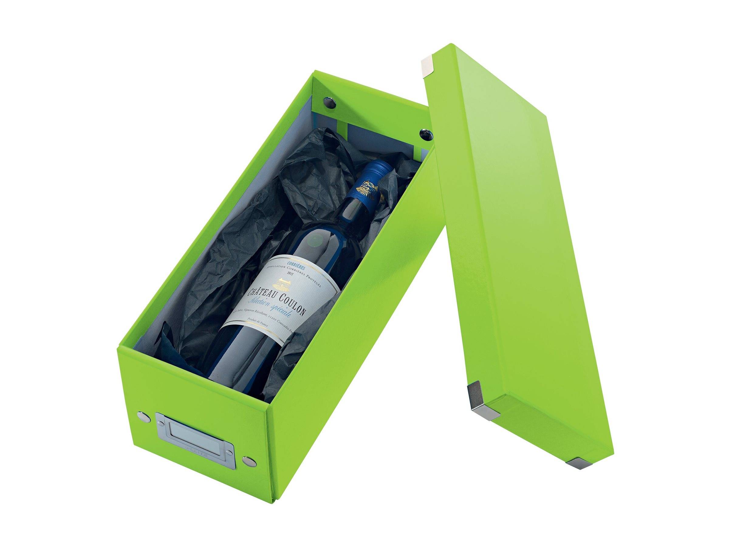 ESSELTE LEITZ - Leitz Click & Store WOW CD - Medien-Aufbewahrungsbox - Kapazität: 30 CD, 60 CDs (Slimcase)