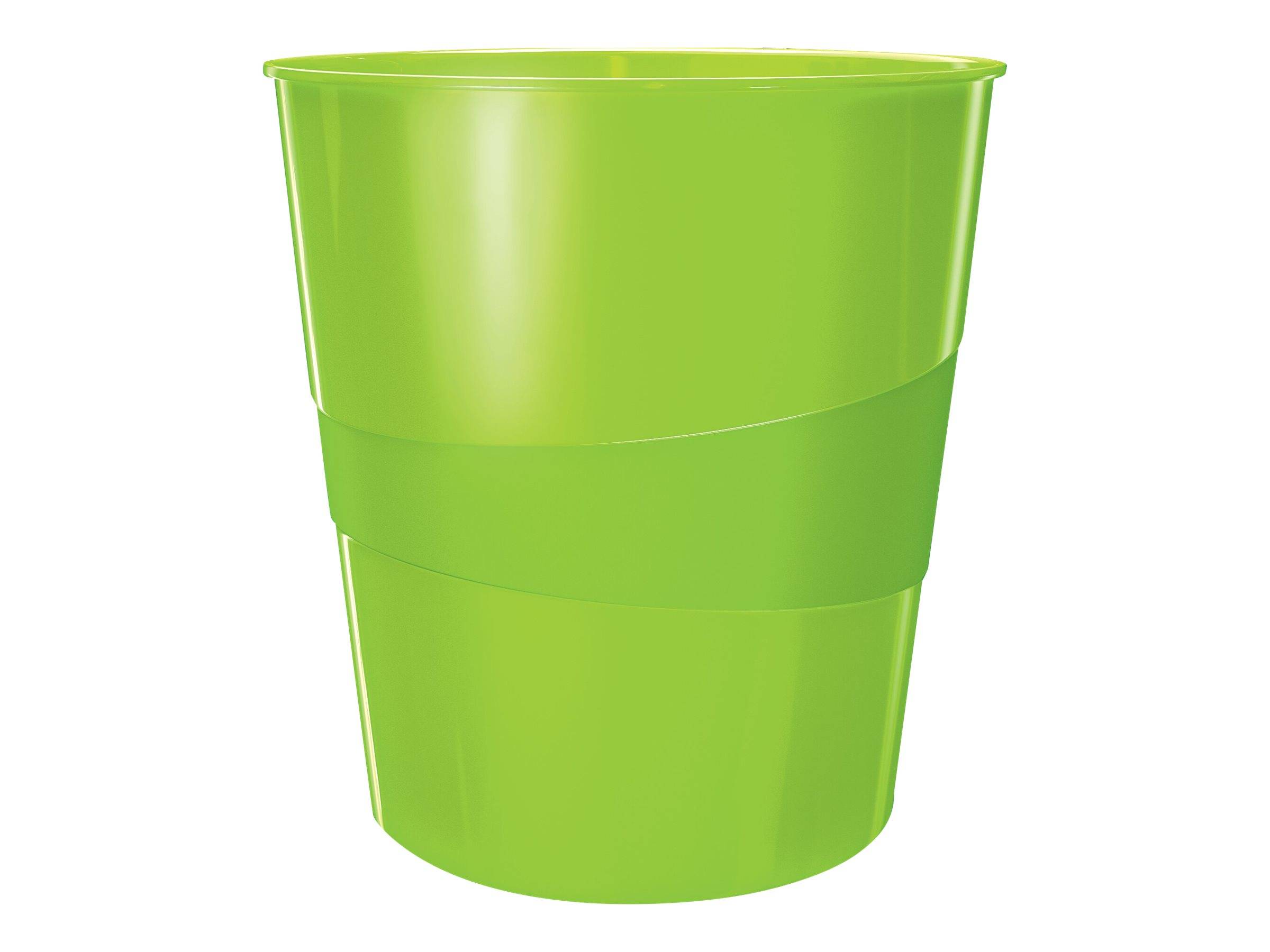 ESSELTE LEITZ - Leitz WOW - Papierkorb - 15 L - Griffe - Polypropylen (PP)