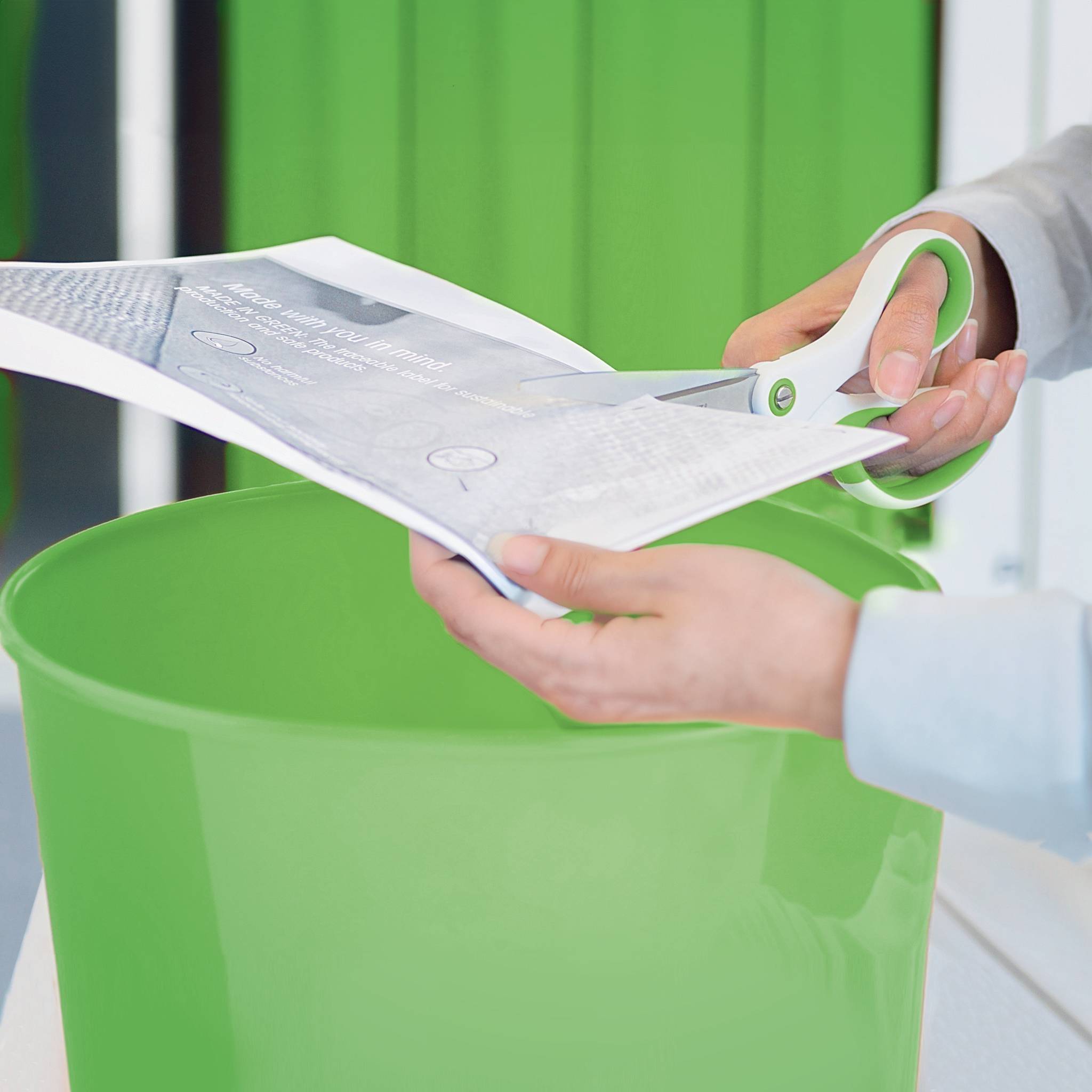 Papierkorb WOW - Leitz