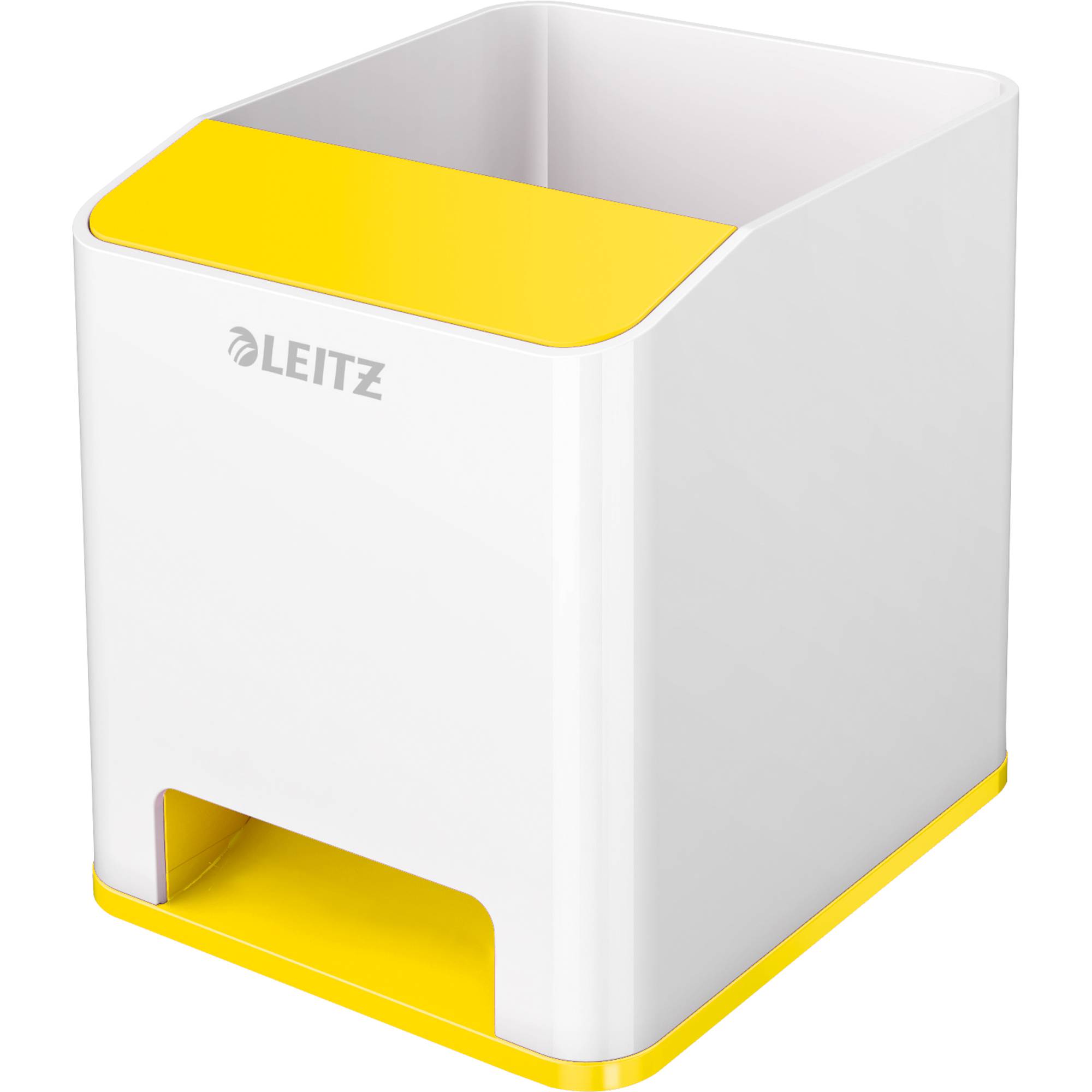 Leitz Stifteköcher WOW 53631016 weiß/gelb