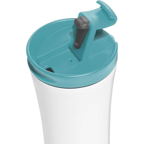 Thermobecher Wow Edelstahl 380ml eisblau