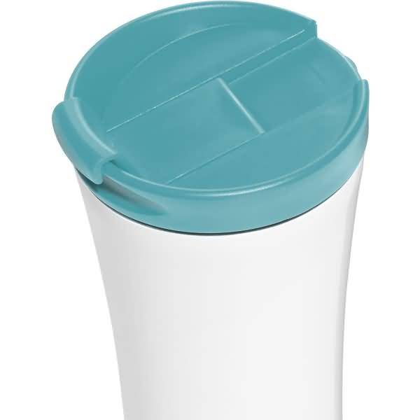 Thermobecher Wow Edelstahl 380ml eisblau