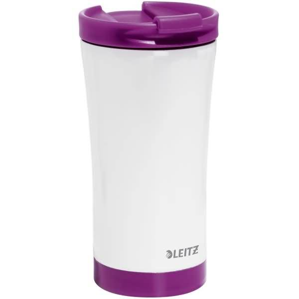 Thermobecher Wow Edelstahl 380ml violett