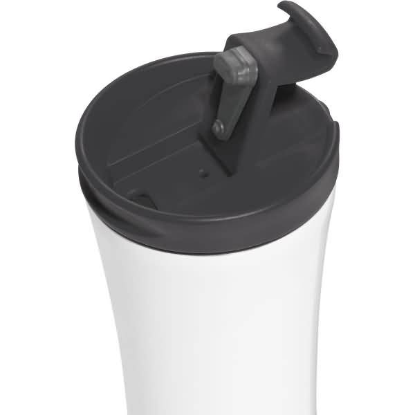 Thermobecher Wow Edelstahl 380ml schwarz