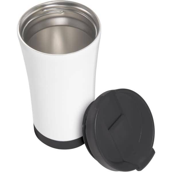Thermobecher Wow Edelstahl 380ml schwarz