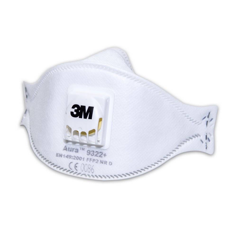 3M™ Aura™ 9322+ Atemschutzmaske FF P2 - 1 Stück