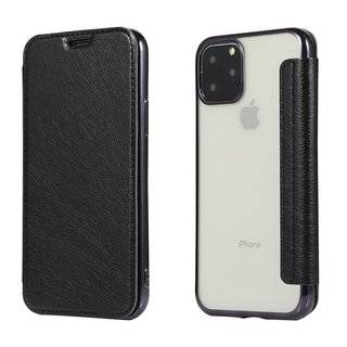 Buch Tasche Cover für iPhone XS Max Hülle Etui Brieftasche Schutzhülle Case Schutz Schwarz