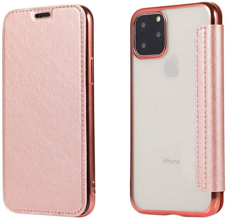 Buch Tasche Cover für iPhone 6 Plus / 6S Plus Hülle Etui Brieftasche Schutzhülle Case Schutz Rose