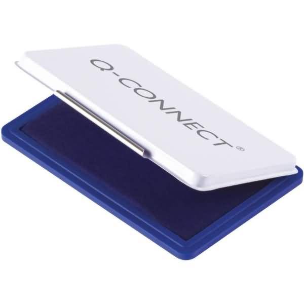 Stempelkissen Größe 2 mit Metalldeckel blau