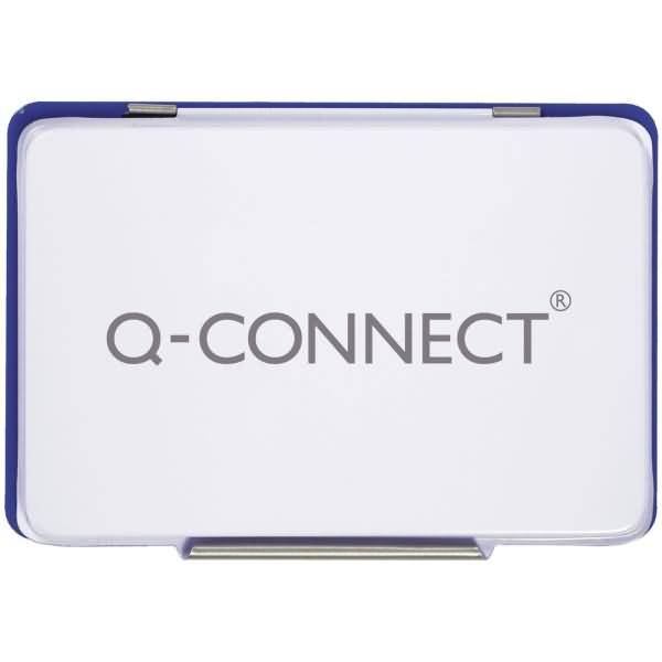 Stempelkissen Größe 2 mit Metalldeckel blau