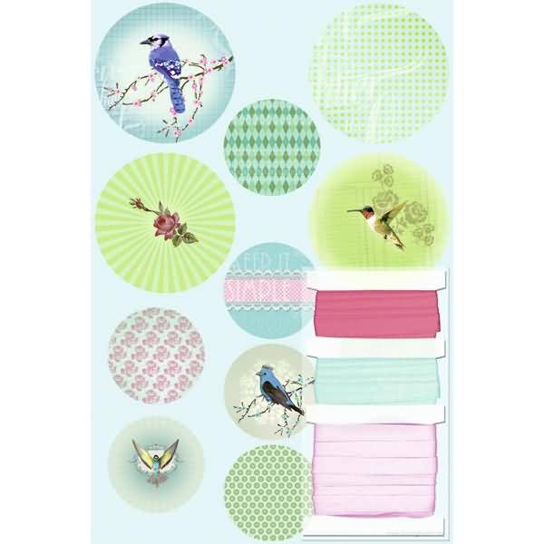 Paper Globes VE=6 Stück Lovely Birds
