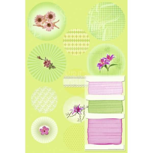 Paper Globes VE=6 Stück Fancy Flowers