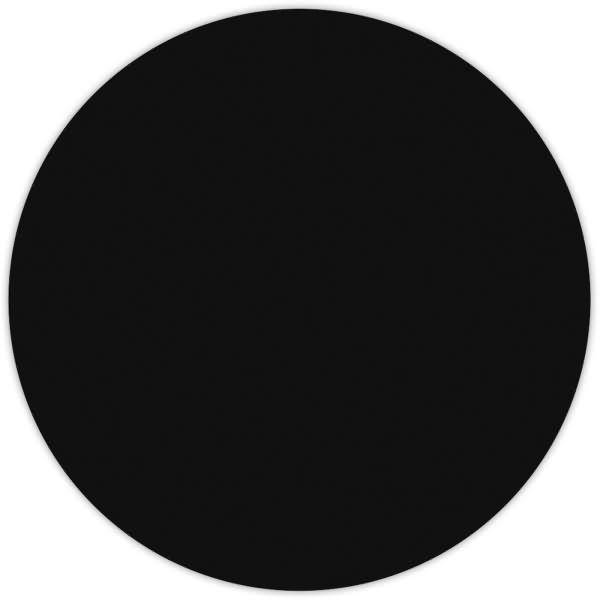 Künstler-Aquarellkarton Zentangle Kacheln blanko Kreis VE=25 Stück schwarz