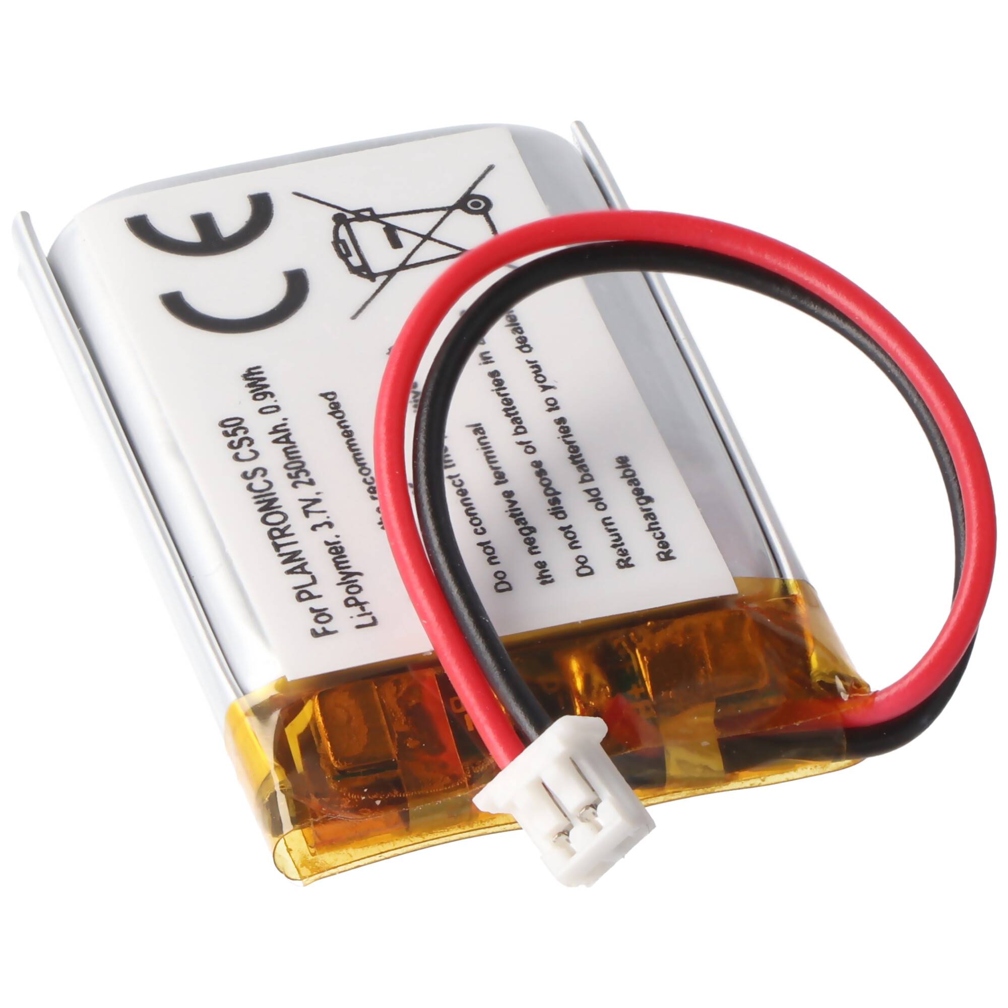 Akku passend für Plantronics CS50, CS55, CS60, CS65, CS351N