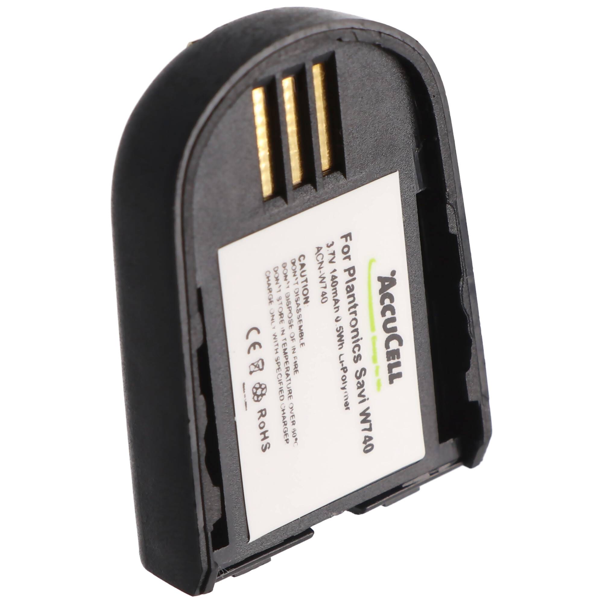 Akku passend für Plantronics Savi, Savi 440, Savi 740, Savi W440, Savi W440-M, Savi W740, Savi W740-M, Savi W745, Savi W