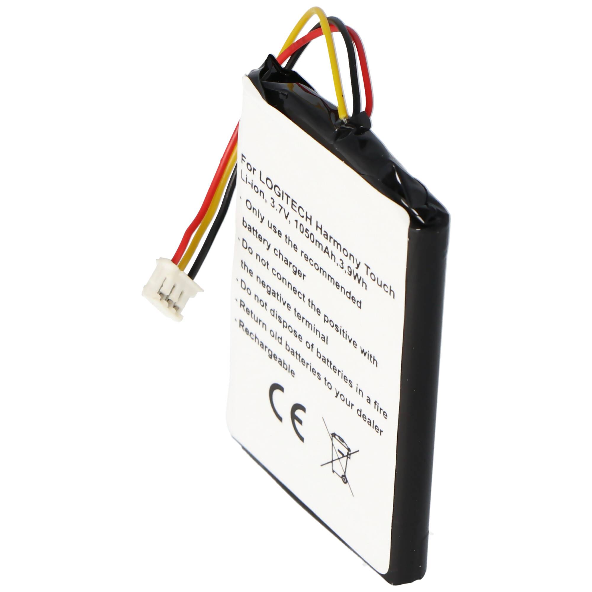 Akku passend für den Logitech 915-000198, Harmony Touch, Harmony Ultimate Akku