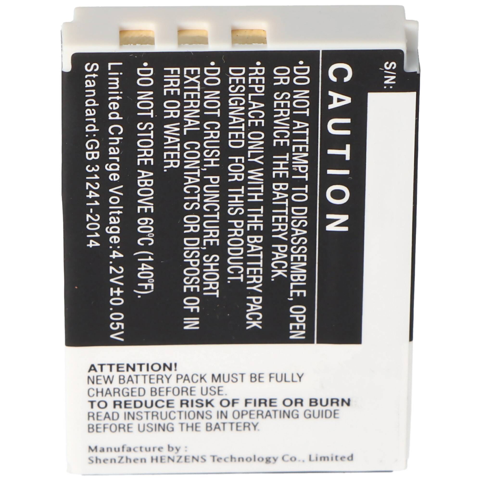 Akku passend für Logitech Harmony 1000, Harmony 1100, Squeezebox