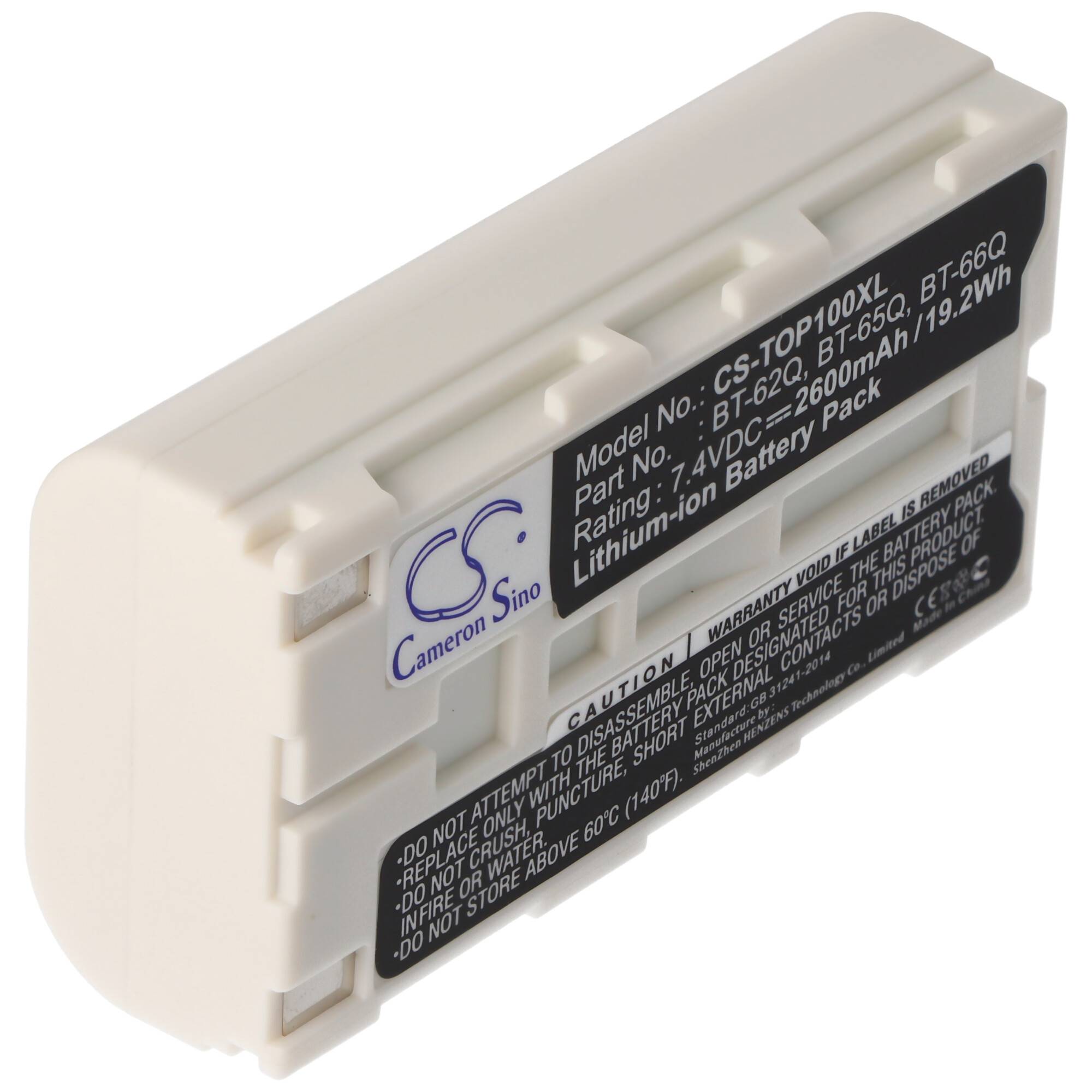 Akku passend für den Topcon Field Controller FC-100 Akku BT-30, BT-62Q, BT-65Q, BT-66Q