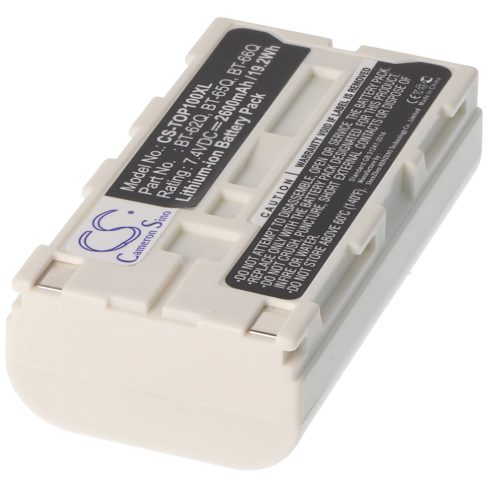 Akku passend für den Topcon Field Controller FC-100 Akku BT-30, BT-62Q, BT-65Q, BT-66Q